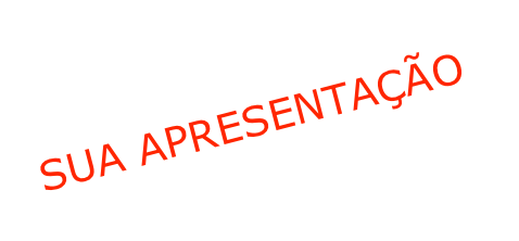 SUA APRESENTAÇÃO